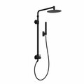 Kd Estanteria 1.8 GPM Atlantis Shower System, Matte Black KD3138250